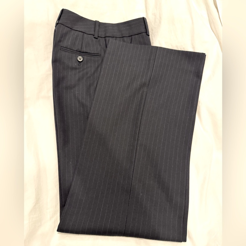 J Crew wide leg wool pant